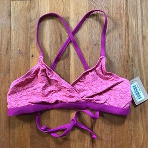 NWT Title Nine Carve Designs Size S Bikini Top